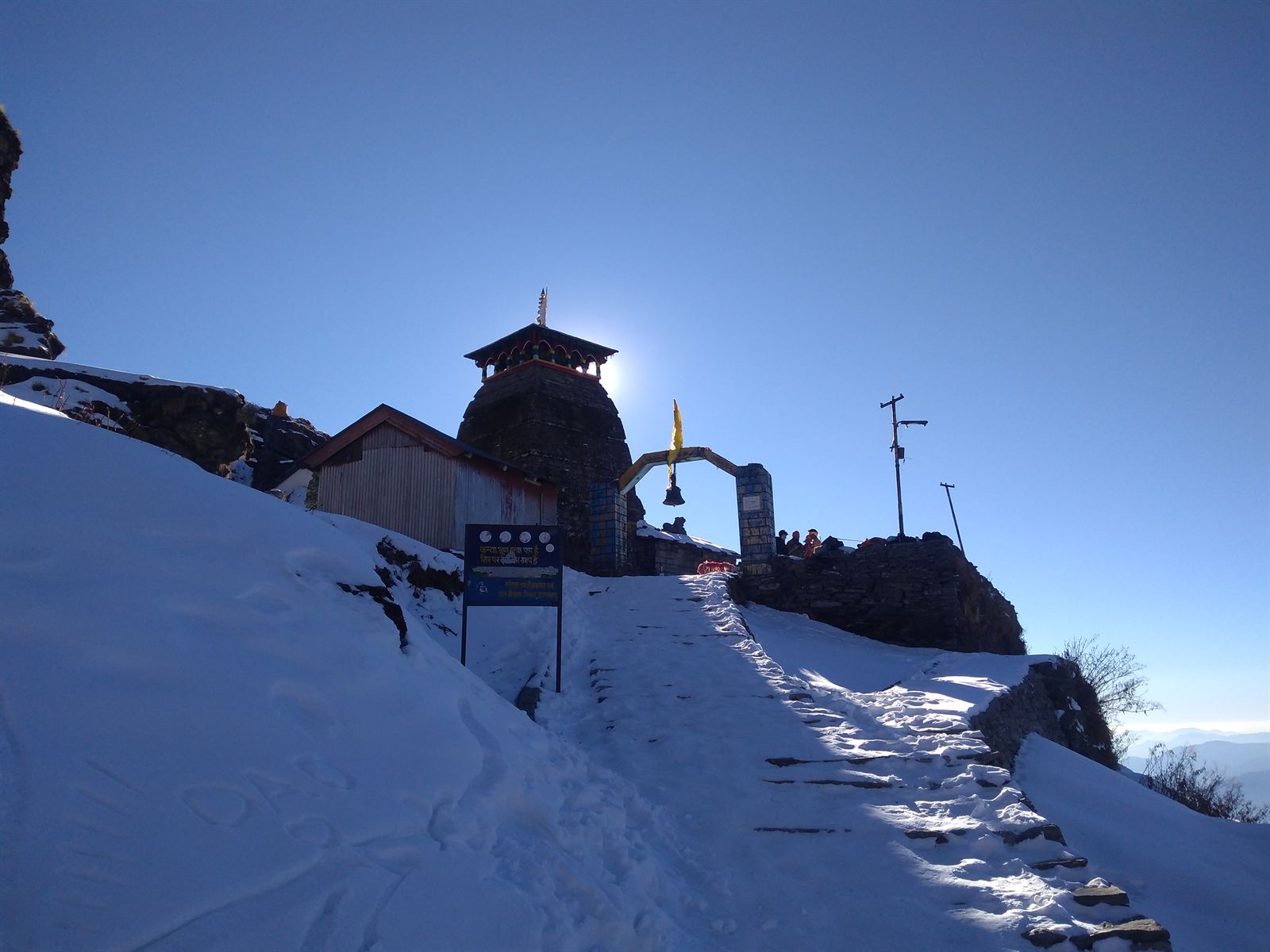 Sunrise at Chandrashila: My First Himalayan Winter