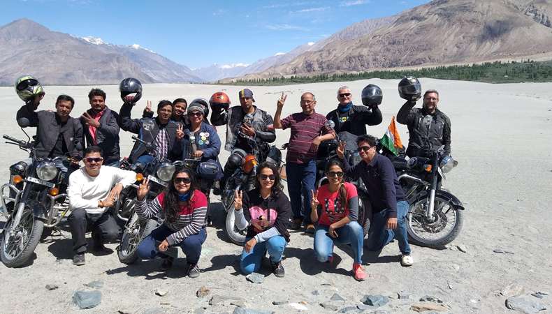 Leh Couple Motorbiking 2026